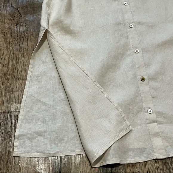 Quince Cream Sleeveless Dress - Picture 9 of 11